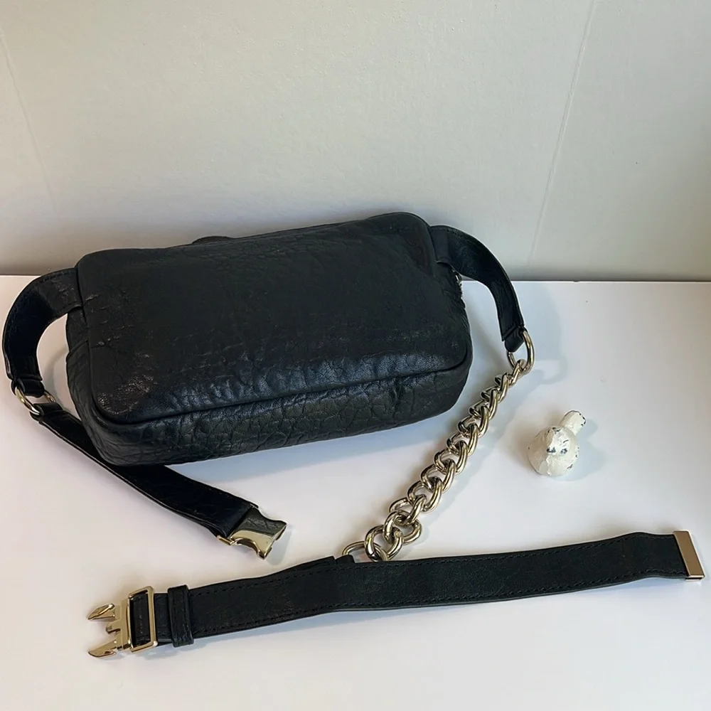 & Other Stories Leather Fanny Pack Wasit Bag